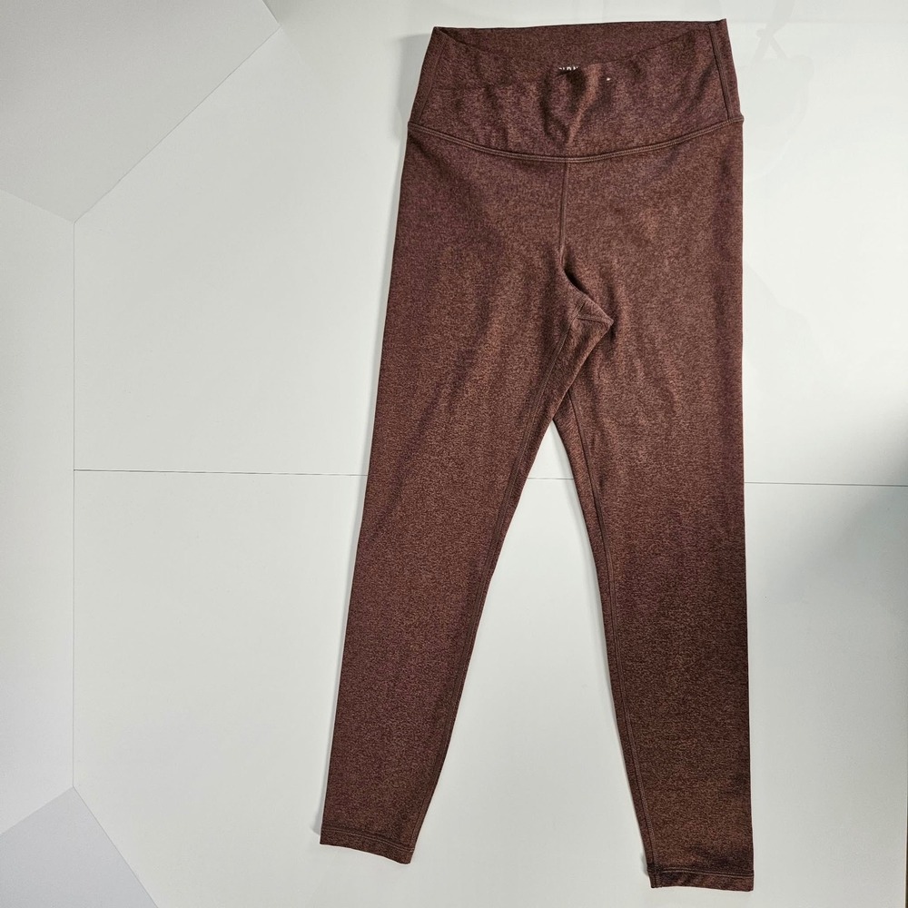 Old Navy CloudComfy Extra High-Rise Leggings Brown Heather Small Yoga Lounge